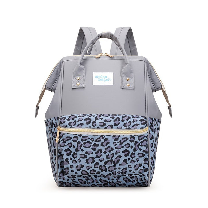 Patterned Multi-Functional Backpack