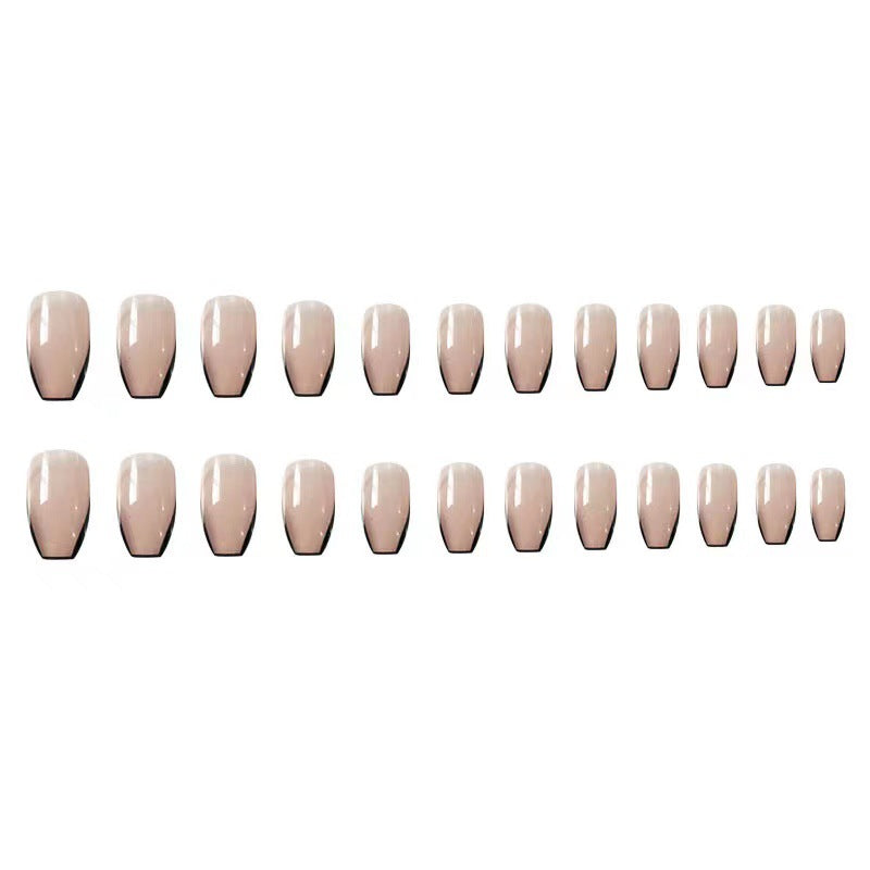 Artful nail extensions with elegant French tips Bowlift