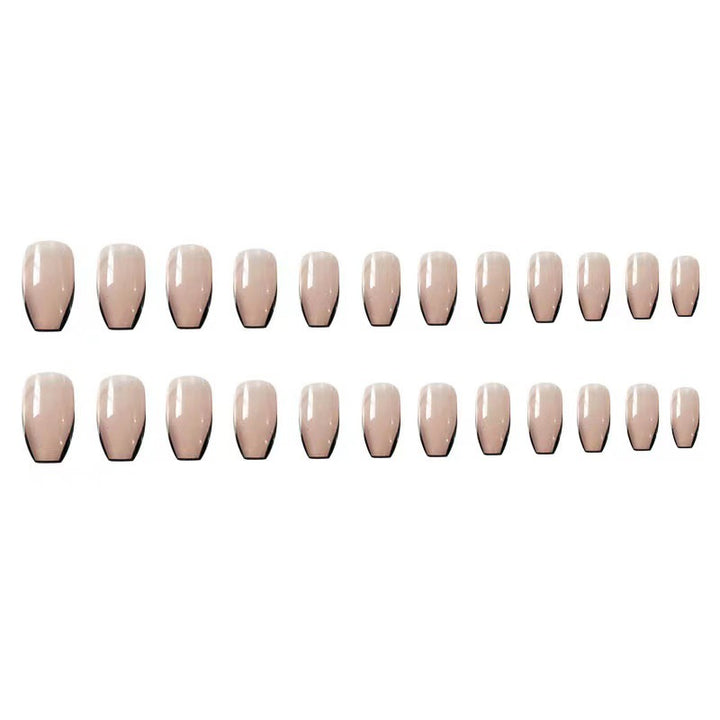 Artful nail extensions with elegant French tips Bowlift