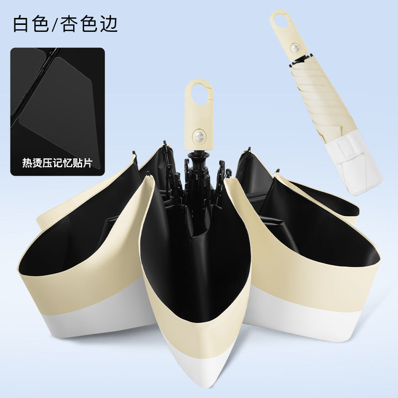 Women's Folding Umbrella with Windproof System Bowlift