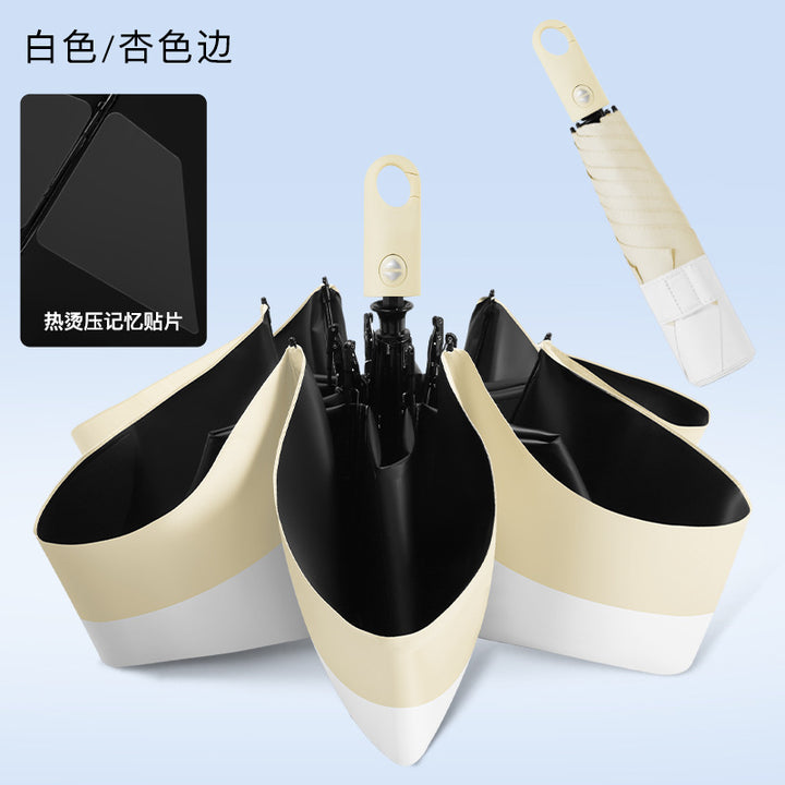 Women's Folding Umbrella with Windproof System Bowlift