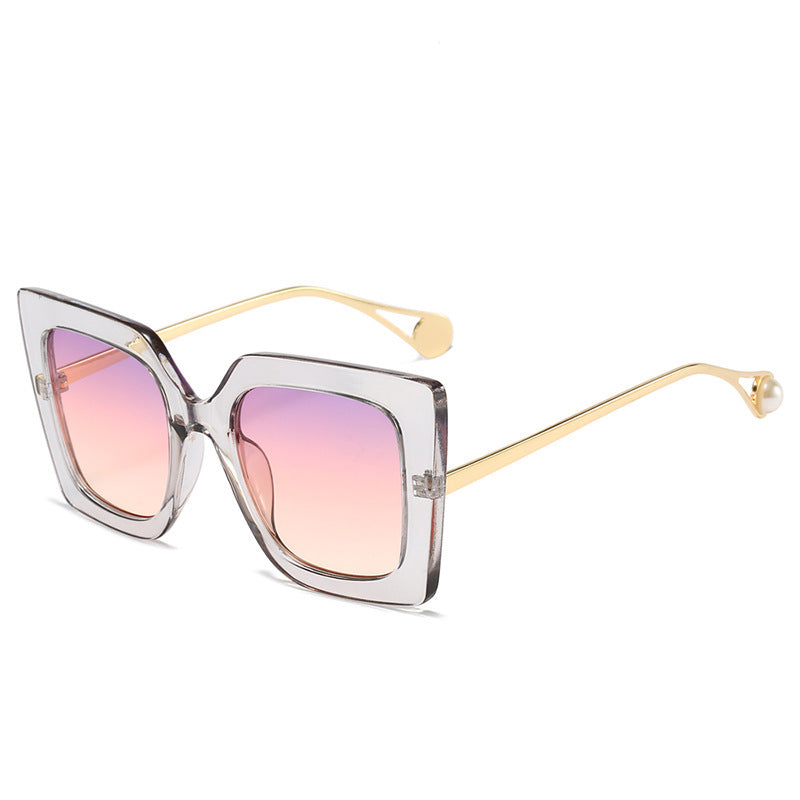 Oversized Geometric Fashion Sunglasses Bowlift