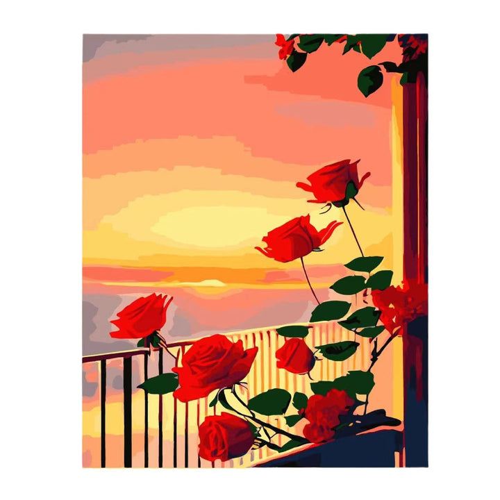 Scenic Ocean Sunset Wall Art Bowlift