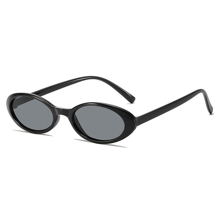 Vintage-Inspired Oval Sunglasses Bowlift
