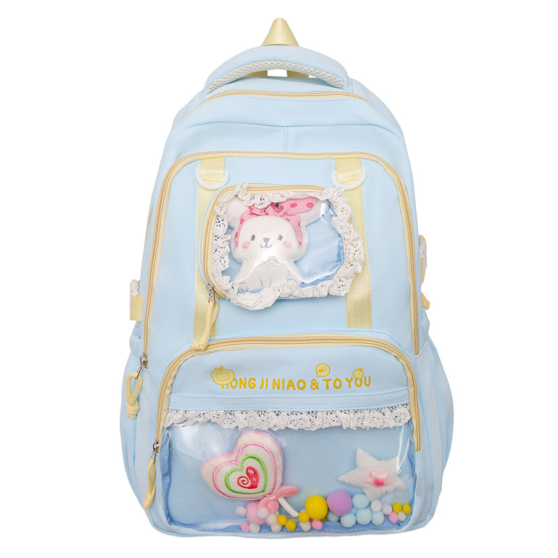 Cute Cartoon Character School Backpack Bowlift