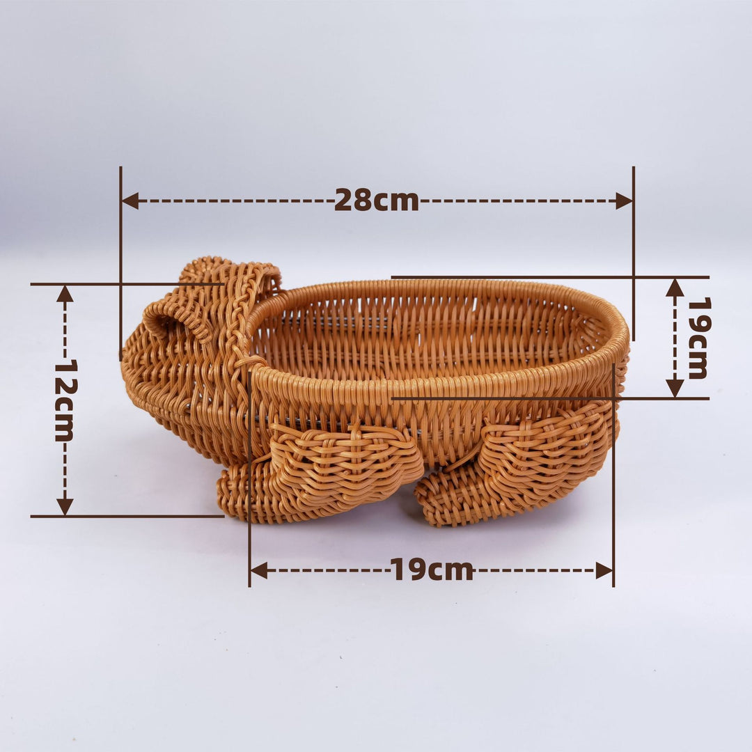 Ladies cute decorative basket Bowlift