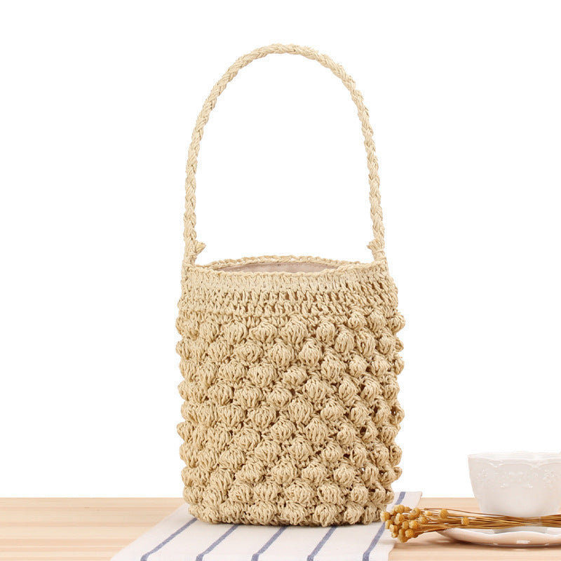 Handmade Macrame Tote Bag in Boho Style Bowlift