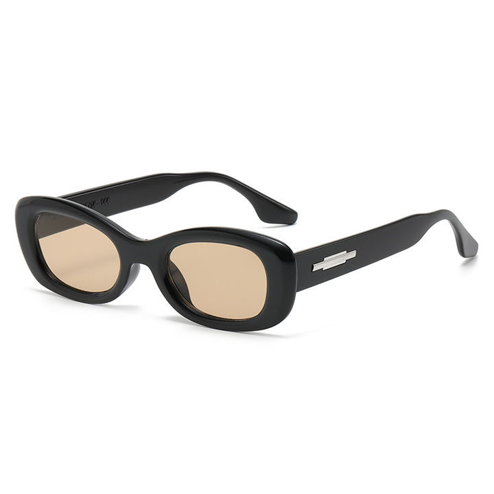 Women's fashionable sunglasses with oval frame shape and UV protection Bowlift
