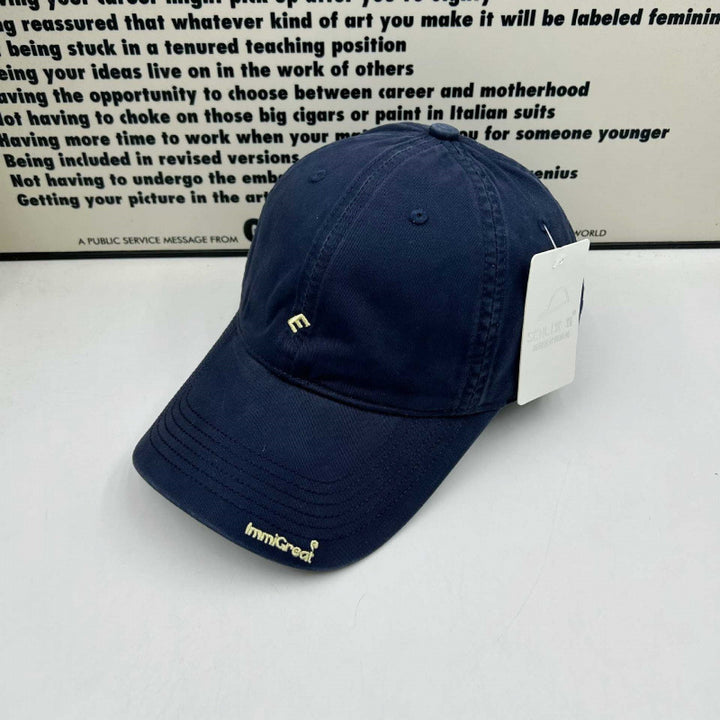 Unisex Relaxed-Fit Adjustable Cotton Cap Bowlift