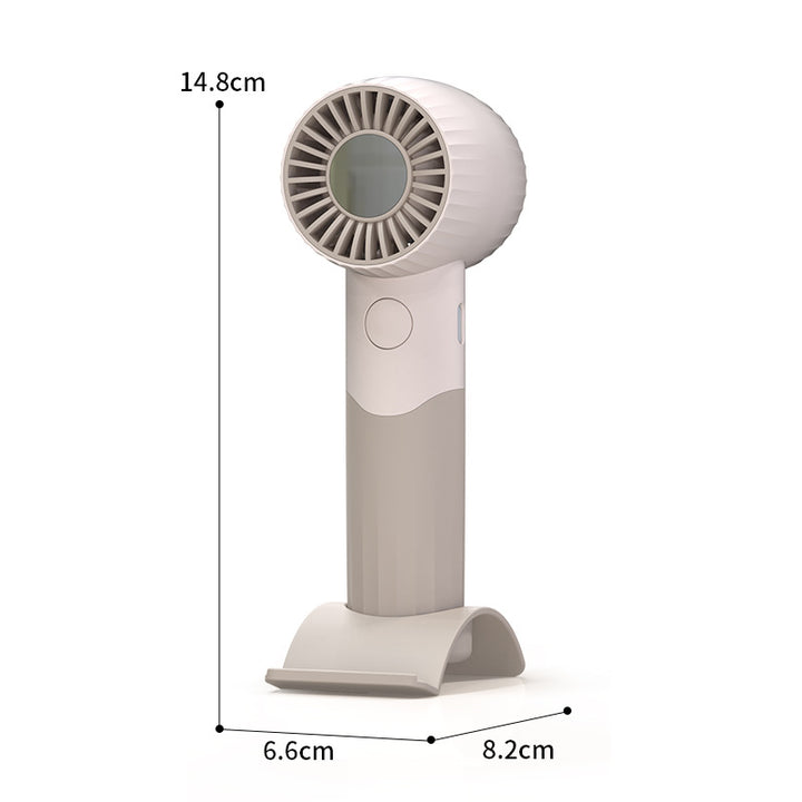 Women Portable Table Fan with Adjustable Tilt Angle Bowlift
