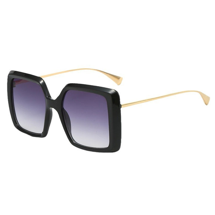 Women's oversized sunglasses with stylish geometric design Bowlift