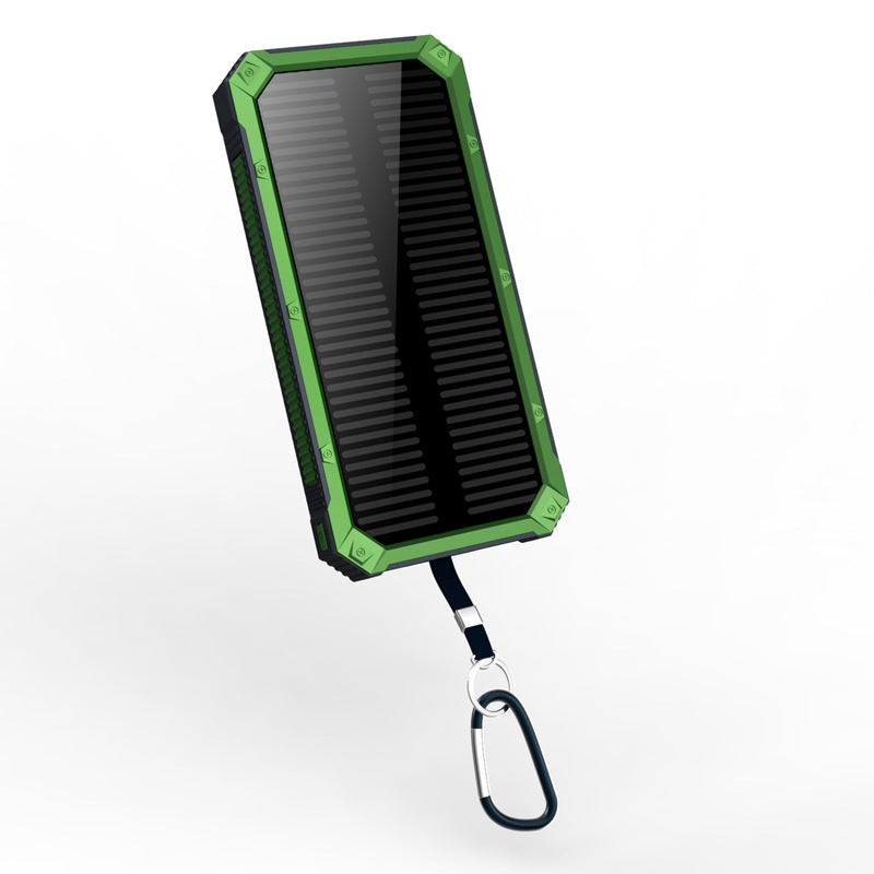 Portable Solar Power Bank with Fast Charging Function and Wireless Charging Adapter Bowlift