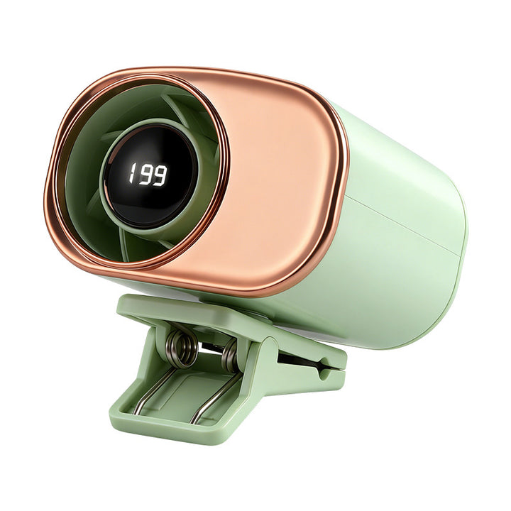 Women's compact USB air circulator with digital display Bowlift
