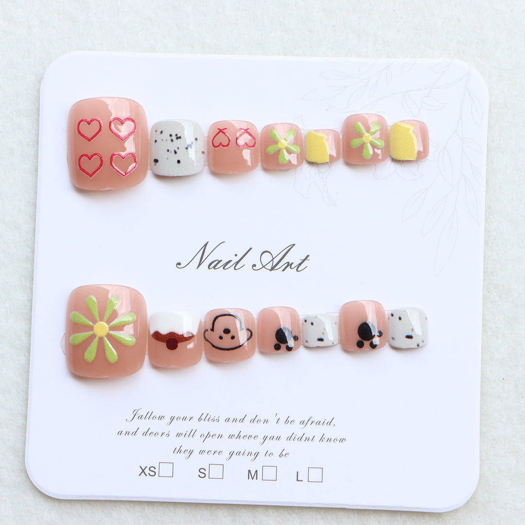 Artistic Themed Press-On Nail Collection Bowlift
