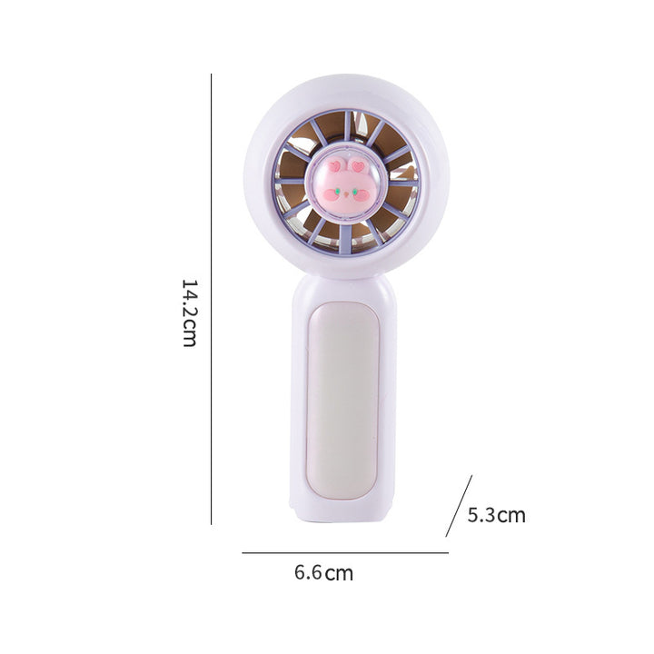 Women's Portable Mini Table Fan with Rechargeable Battery Bowlift