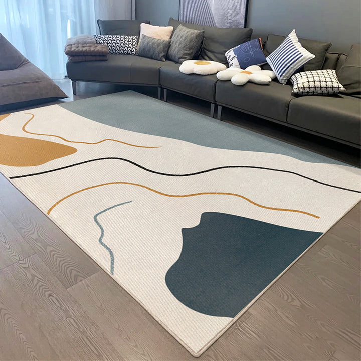Stylish Geometric Area Rug Bowlift