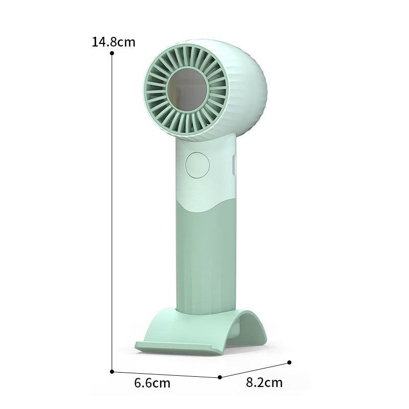 Women Portable Table Fan with Adjustable Tilt Angle Bowlift