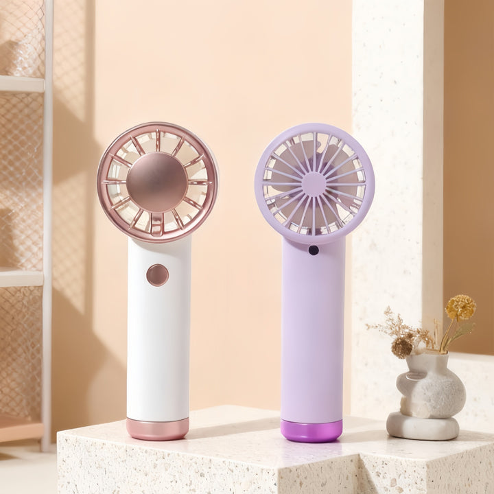 Portable USB Hand Fan with Stylish Design and Variable Speed Control Bowlift