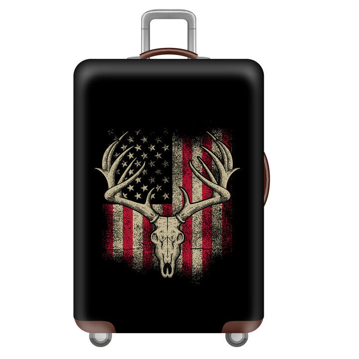Unisex hard-shell suitcase with funny monster design Bowlift