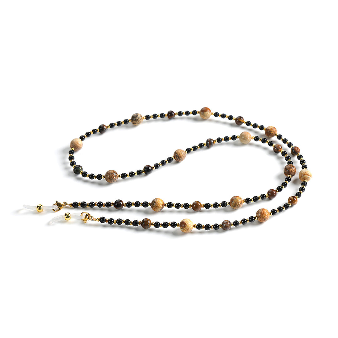 Beaded Eyewear Chain Bowlift