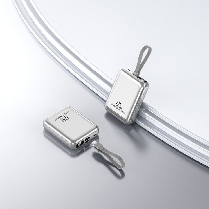 Portable power bank with compact design and integrated fast charging function Bowlift