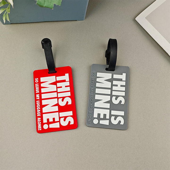 Unisex Customizable Luggage Tag Bowlift