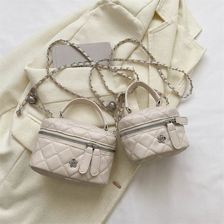 Quilted Mini Crossbody Handbag Bowlift