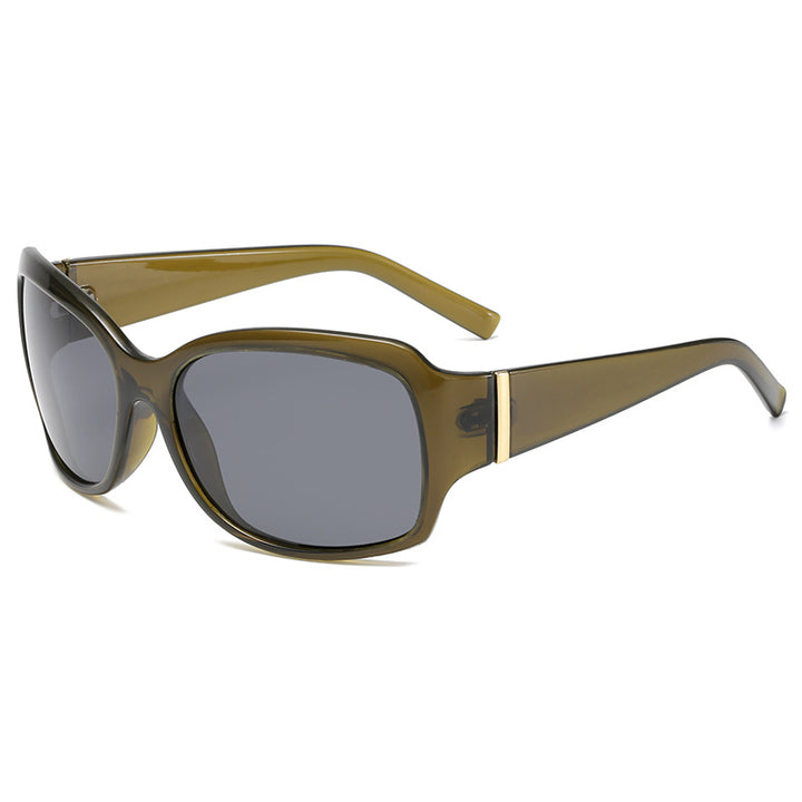 Ladies stylish oversized sunglasses with elegant pattern Bowlift