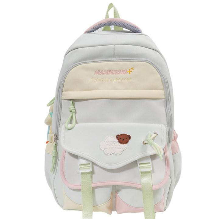 Children's Playful Character Design School Backpack Bowlift