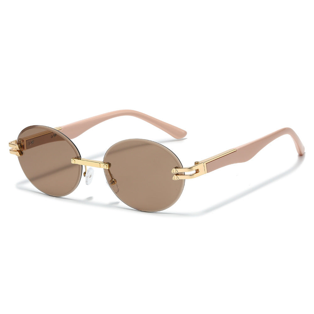 Stylish Round Frame Sunglasses Bowlift