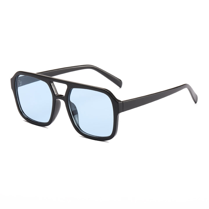 Ladies elegant square sunglasses with stylish pattern Bowlift