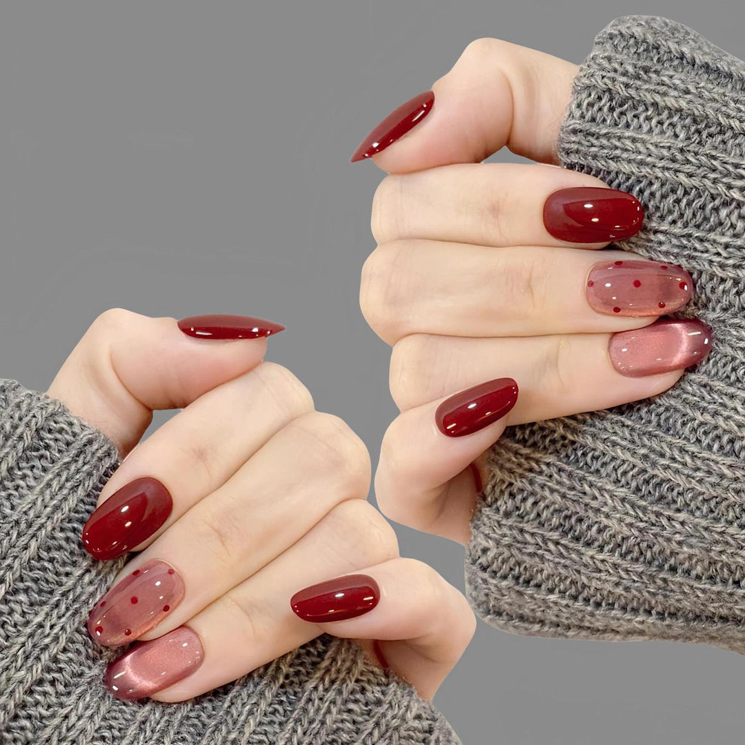 Artistic Press-On Nail Collection Bowlift