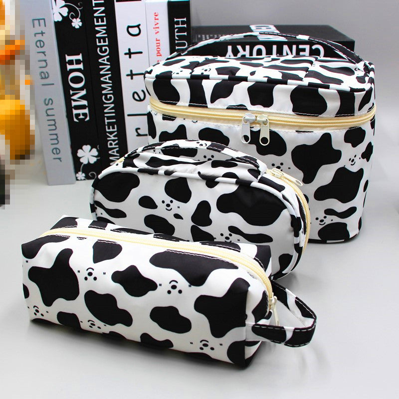 Checkered Pattern Pencil Pouch Bowlift