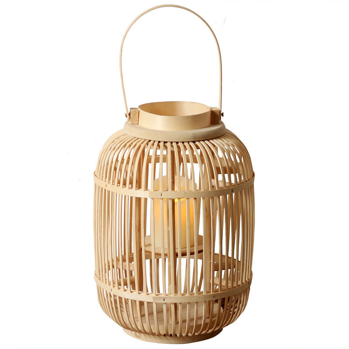 Decorative Lantern made of Rattan Bowlift
