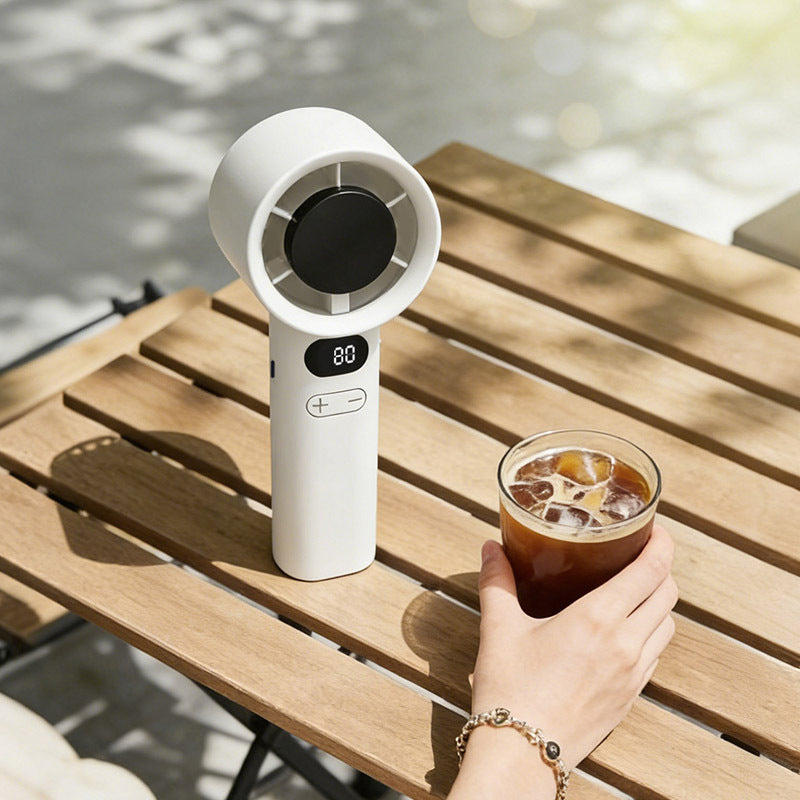 Smart Rechargeable Handheld Fan Bowlift