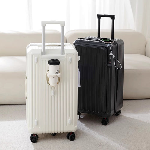 Smart Charging Expandable Luggage