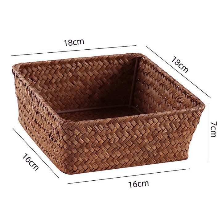 Rectangular Woven Storage Tray Bowlift