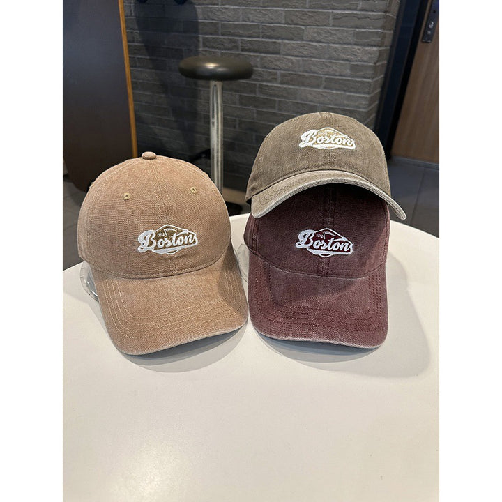 Men's Casual Vintage-Style Baseball Cap Bowlift