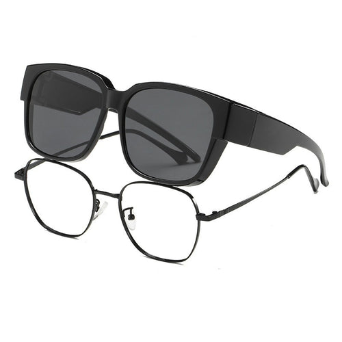 Fashionable Oversized Sunglasses Bowlift