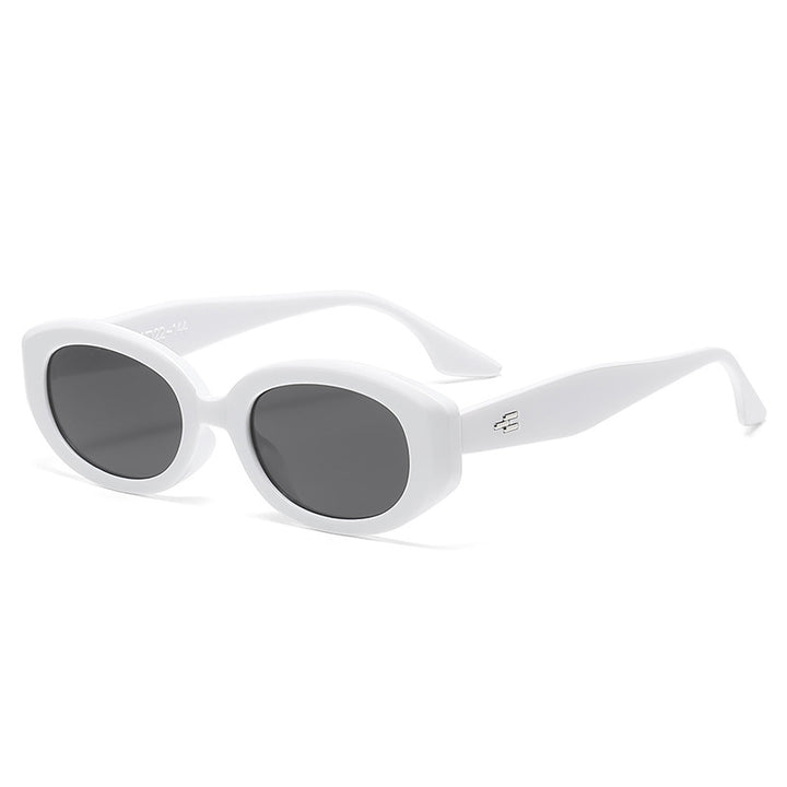 Women's fashionable sunglasses with modern, oval frame Bowlift