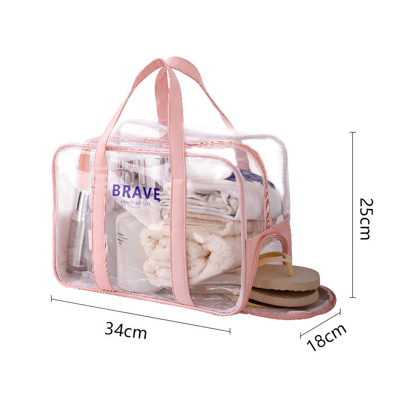 Transparent Multi-Purpose Travel Organizer Bowlift