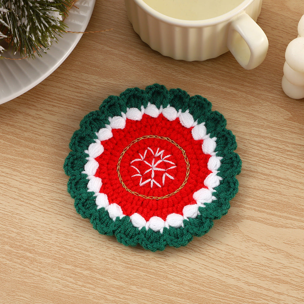 Decorative Artisan Crocheted Coaster Bowlift