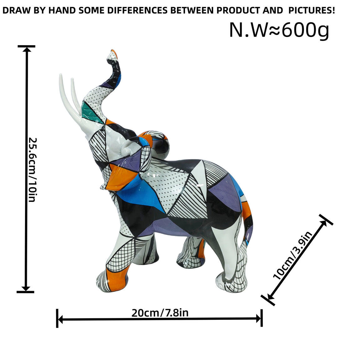 Artistic Elephant Figure Bowlift