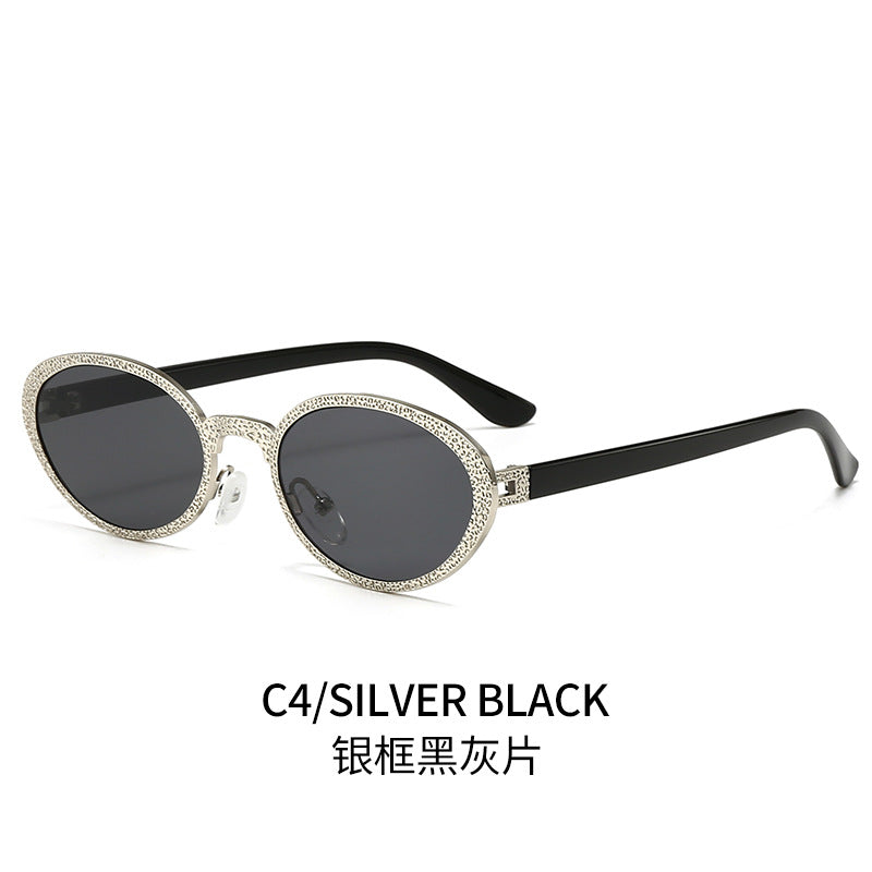 Ladies Glamorous Sunglasses with Luxurious Jewelry Frame Bowlift