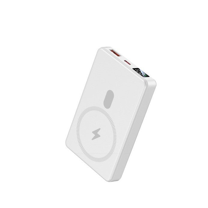 Portable power bank with state-of-the-art induction charging and digital display Bowlift