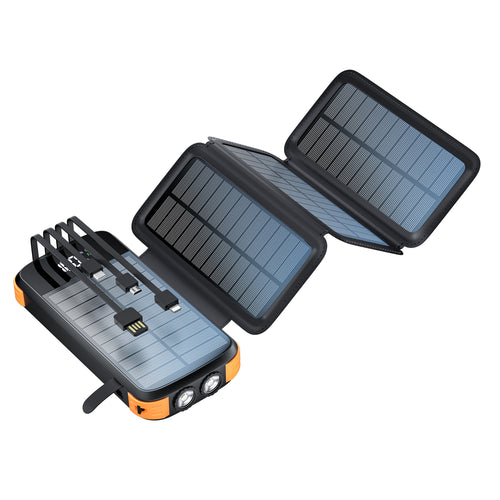 Solar Powerbank with Wireless Charging Function By Bowlift