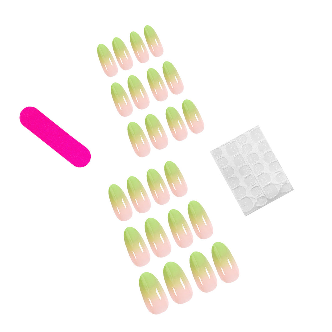 Artistic stiletto nails with a gentle gradient Bowlift