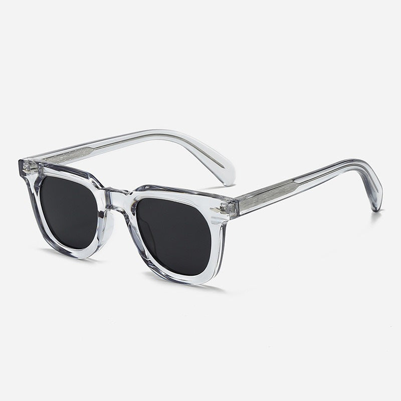 Unisex Chic Transparent Frame Sunglasses Bowlift