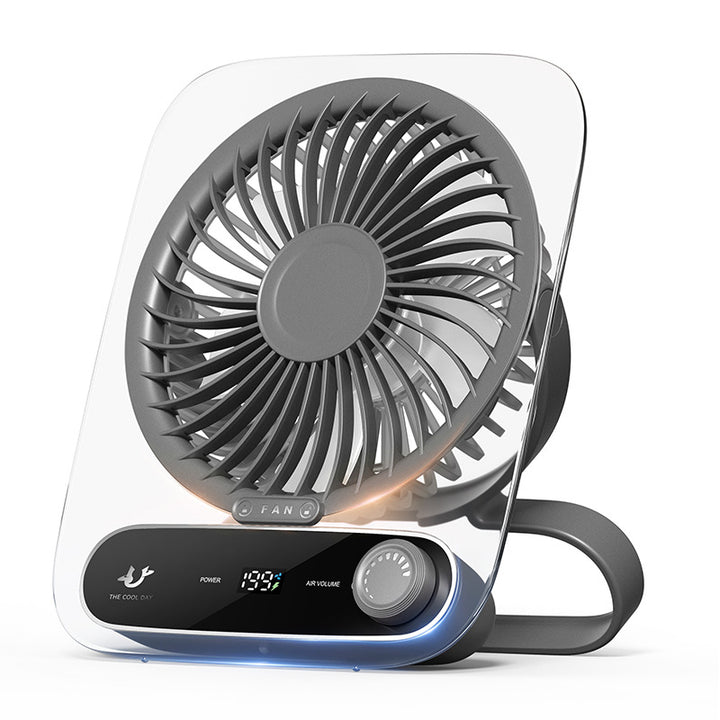Ladies Portable Fan with LED Display Bowlift
