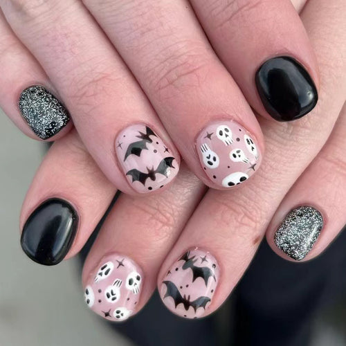 Spooky Halloween-Themed Nail Art Bowlift